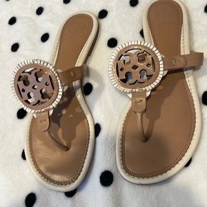 Tory Burch sandal, like new, worn 1 time